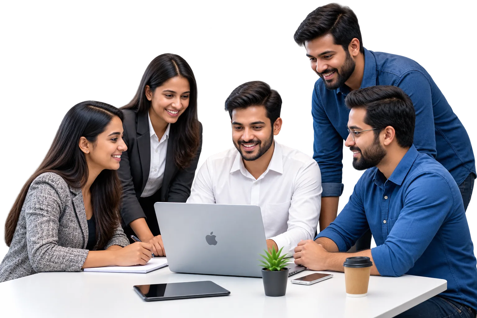 The Babshaghor team working together